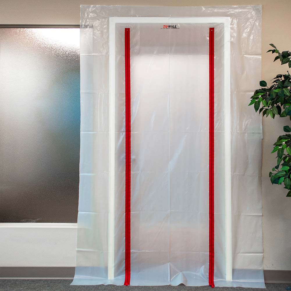 image of zipwall door kit